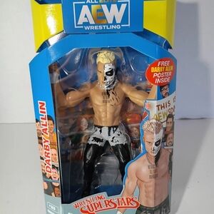 AEW Wrestling Darby Allin Action Figure - Black and White